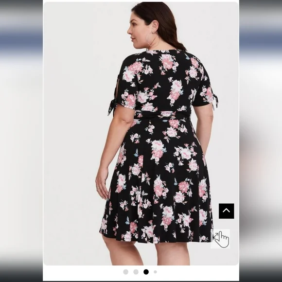 Torrid Mini Studio Knit Skater Dress - Picture 6 of 7